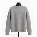 Kragen Pullover Grau
